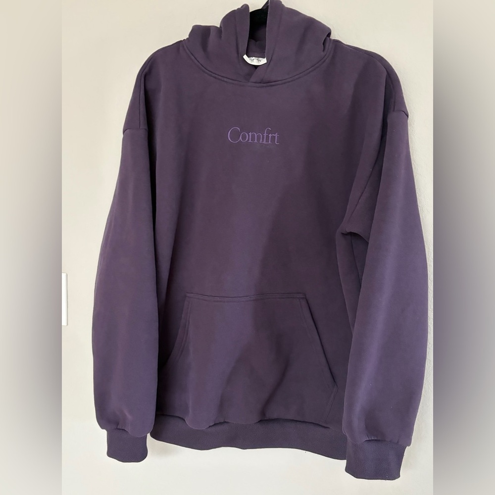 Comfrt Signature Hoodie Blackberry L Purple - Picture 2 of 3